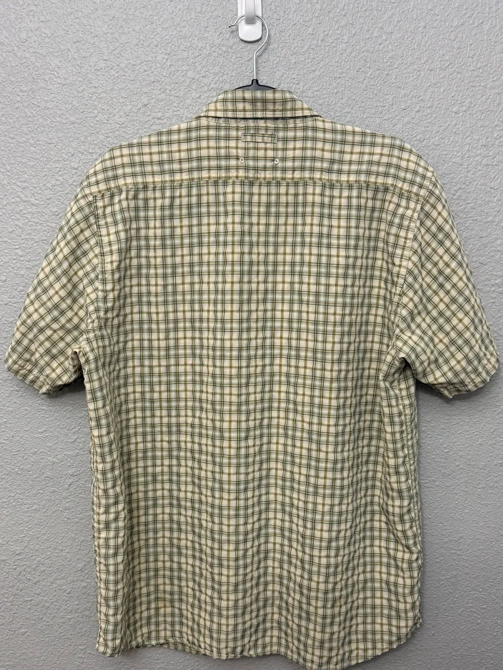 The North Face | Y2K Checkered Boxy S/S Button Down Shirt | Size Large